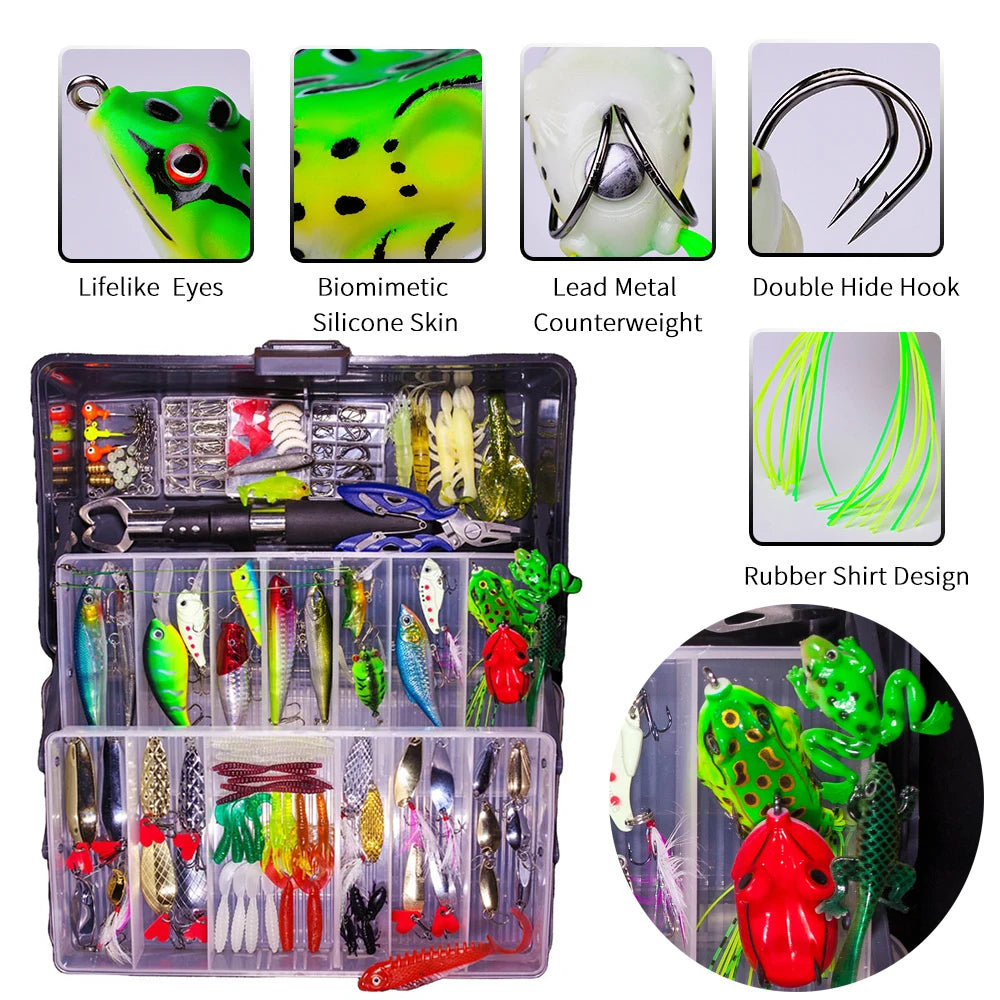 Comprehensive best fishing lure kit online with lifelike features and various lure types for successful fishing