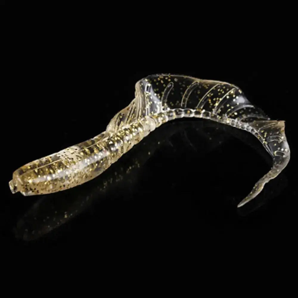 Translucent soft bait for bass fishing featuring a realistic design ideal for attracting fish