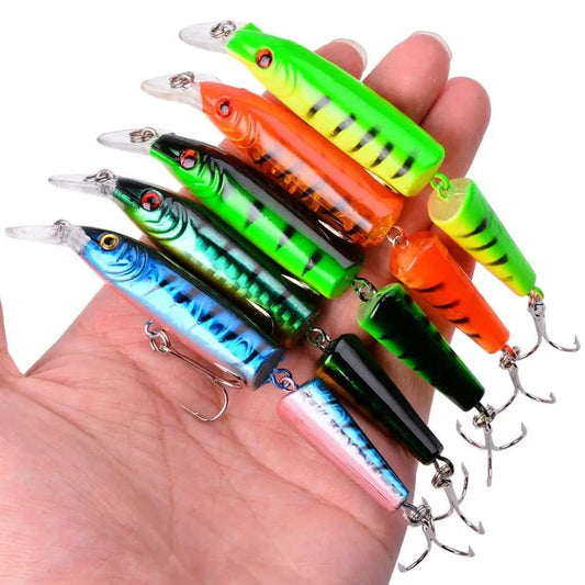 1Pc Lifelike Artificial Multi Jointed Fishing Lure-