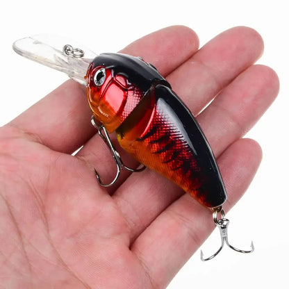 1PC Crankbait Fishing Lure for Bass & Pike - 5 / 8.5cm 14.8g - Fishing Lures