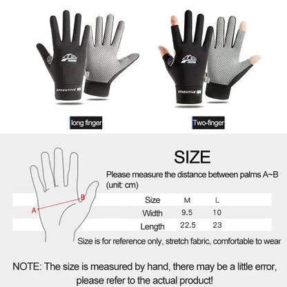 Unisex Ice Fishing Gloves - Warm & Waterproof