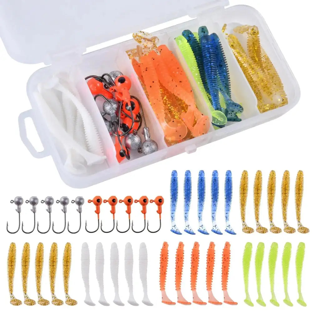 40pc  Soft Lure Kit-The Fishing Gear Shop