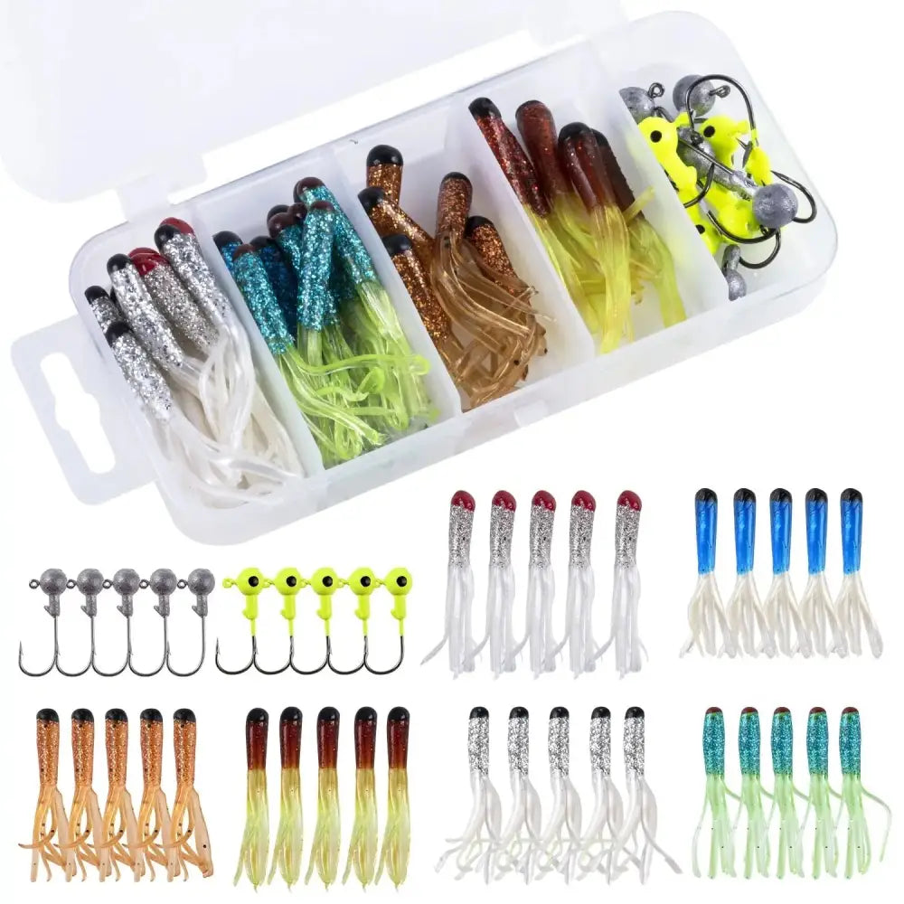 40pc  Soft Lure Kit-The Fishing Gear Shop