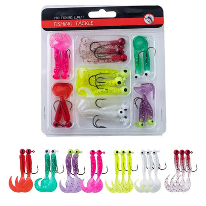 40pc  Soft Lure Kit-The Fishing Gear Shop