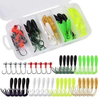 40pc  Soft Lure Kit-The Fishing Gear Shop