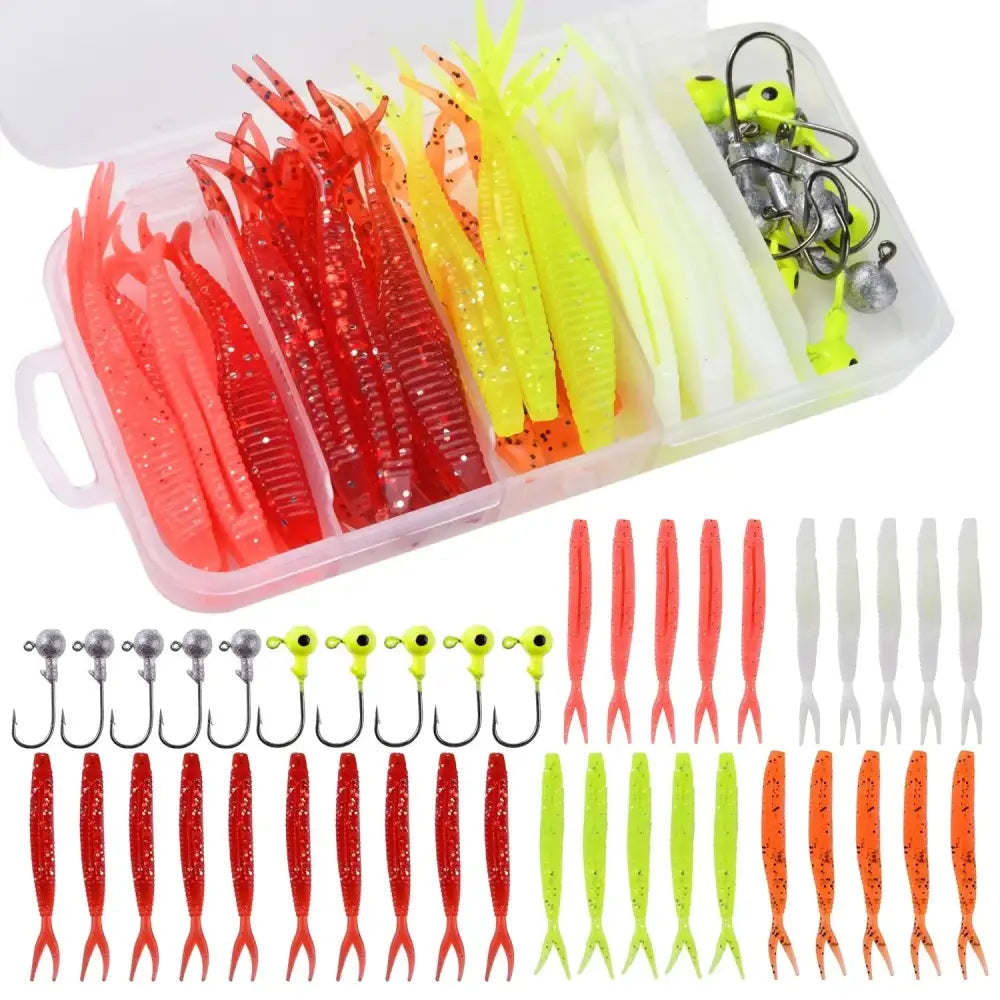 40pc  Soft Lure Kit-The Fishing Gear Shop