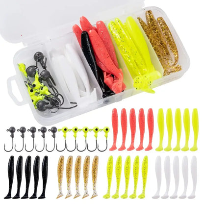 40pc  Soft Lure Kit-The Fishing Gear Shop