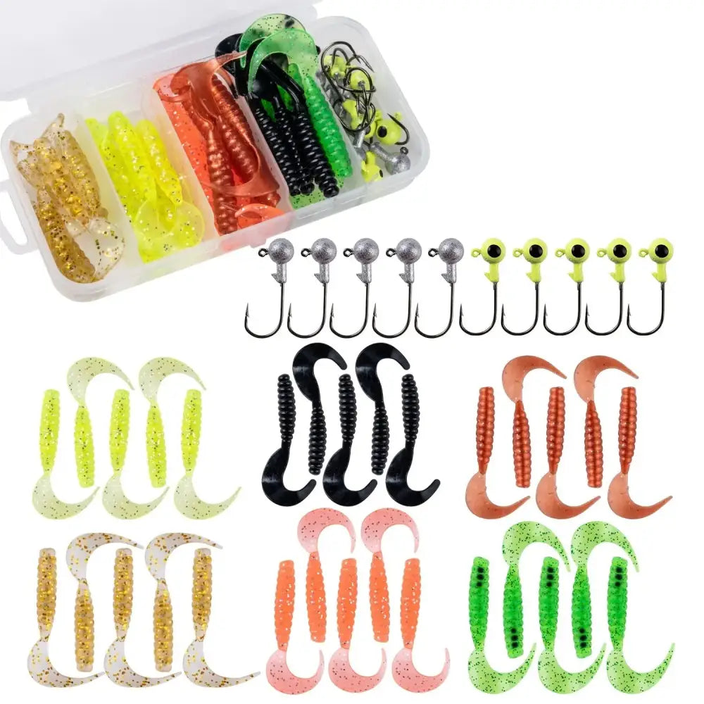 40pc  Soft Lure Kit-The Fishing Gear Shop