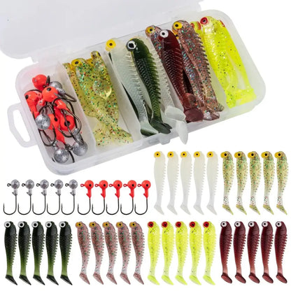 40pc  Soft Lure Kit-The Fishing Gear Shop