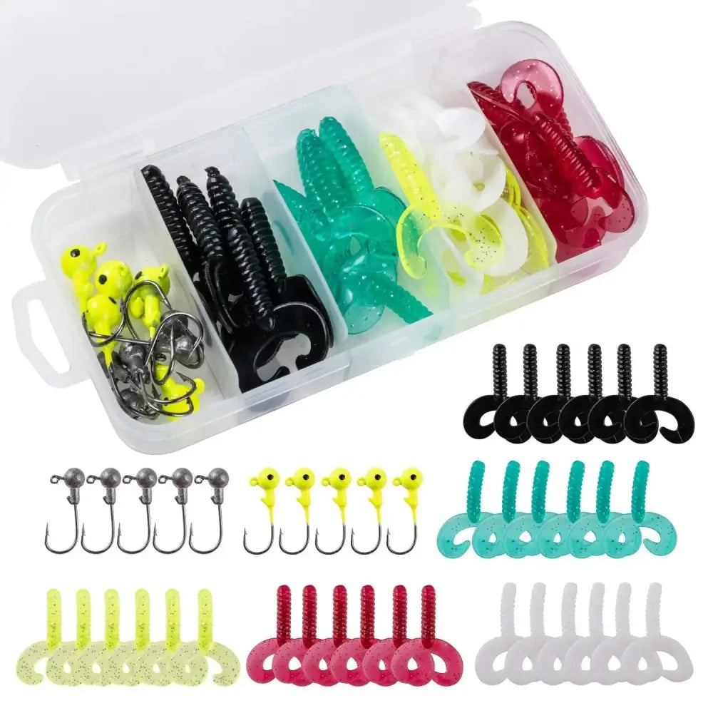 40pc  Soft Lure Kit-The Fishing Gear Shop