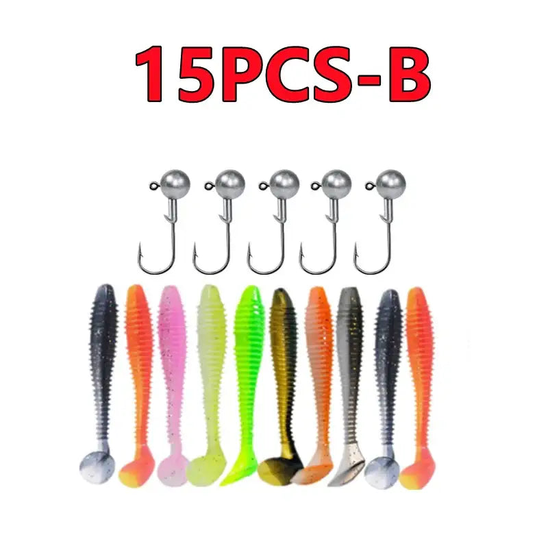 Fishing lure set.