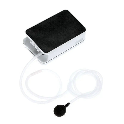 5V Solar-Powered Aquarium Oxygenator - solar air pump 1set - Fishing Accesories