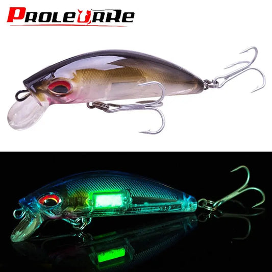 3D Luminous Artificial Crankbait-The Fishing Gear Shop