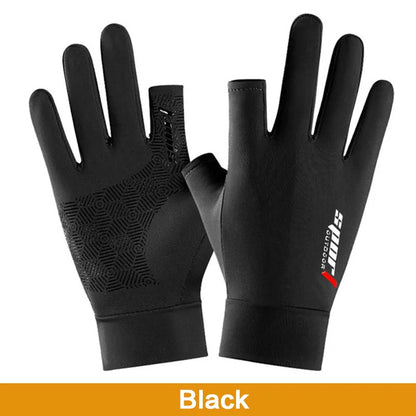 FLYSAND Anti-UV Fishing Gloves for Men and Women