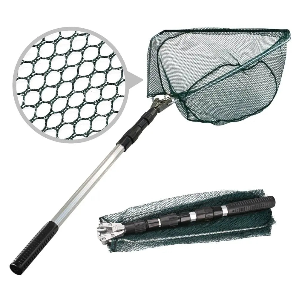 Folding Nylon Landing Net-The Fishing Gear Shop