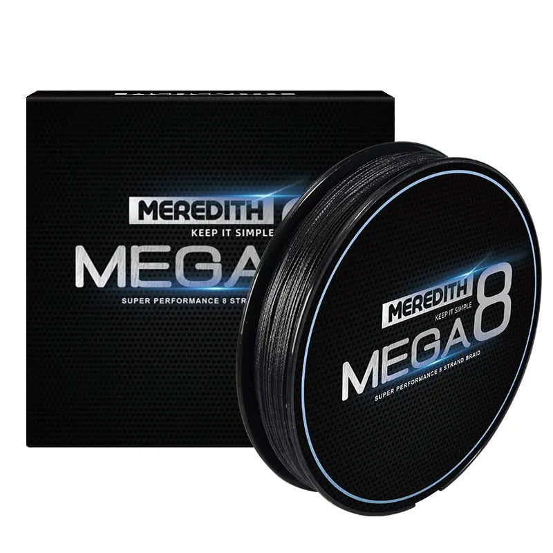 MEREDITH MEGA 8X Braided Fishing Line-The Fishing Gear Shop