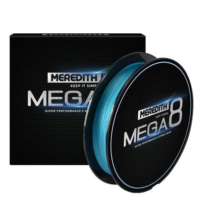 MEREDITH MEGA 8X Braided Fishing Line-The Fishing Gear Shop