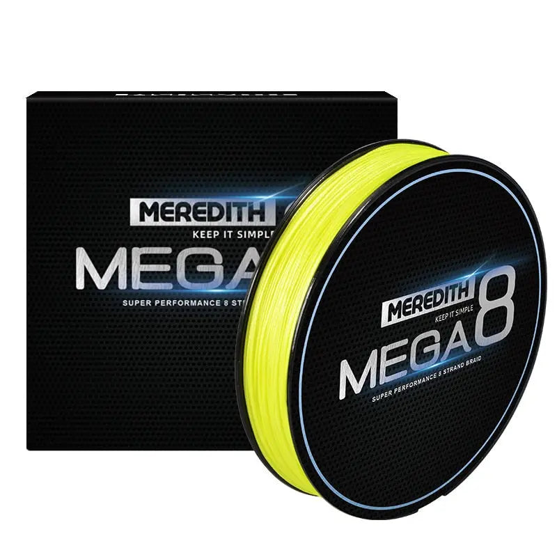 MEREDITH MEGA 8X Braided Fishing Line-The Fishing Gear Shop