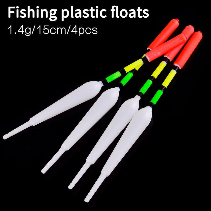 15pcs Fishing Bobber Set - Mix Sizes & Colors