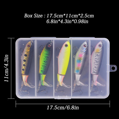 Floating Rotating Tail Topwater Lures