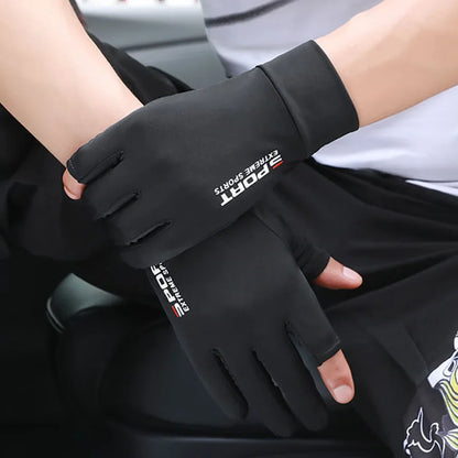 FLYSAND Anti-UV Fishing Gloves for Men and Women