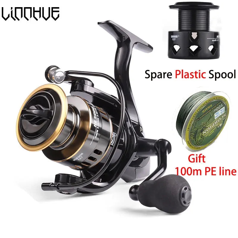 LINNHUE HE500-7000 Open Face fishing reel