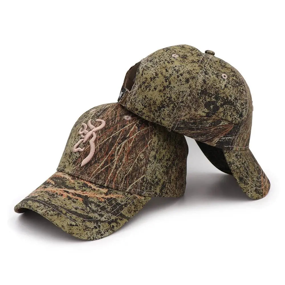 New Camo Baseball Fishing Caps-The Fishing Gear Shop