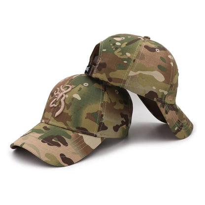 New Camo Baseball Fishing Caps-The Fishing Gear Shop