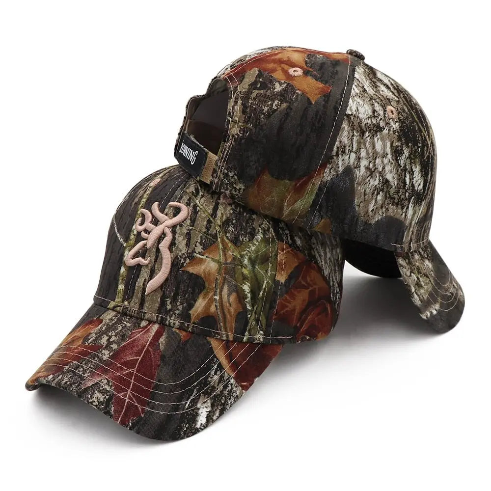 New Camo Baseball Fishing Caps-The Fishing Gear Shop