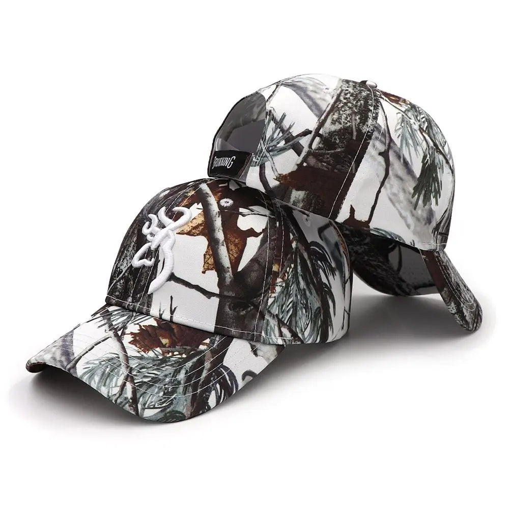 New Camo Baseball Fishing Caps-The Fishing Gear Shop