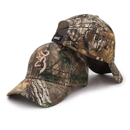 New Camo Baseball Fishing Caps-The Fishing Gear Shop