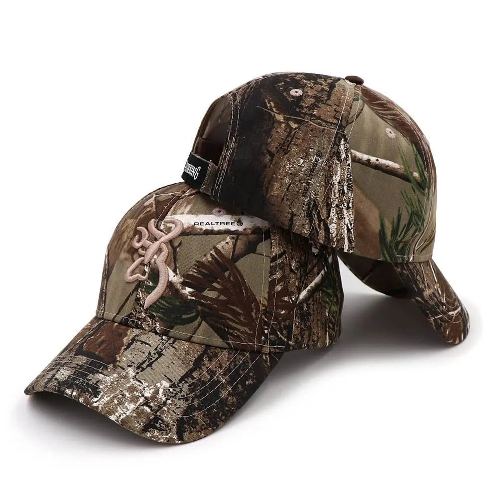 New Camo Baseball Fishing Caps-The Fishing Gear Shop