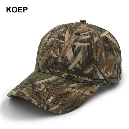 New Camo Baseball Fishing Caps-The Fishing Gear Shop