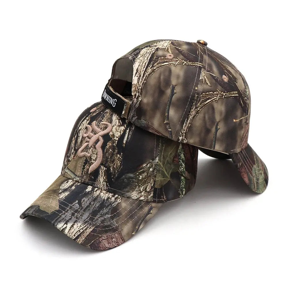 New Camo Baseball Fishing Caps-The Fishing Gear Shop