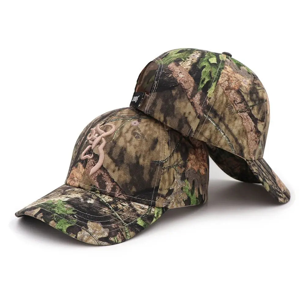 New Camo Baseball Fishing Caps-The Fishing Gear Shop