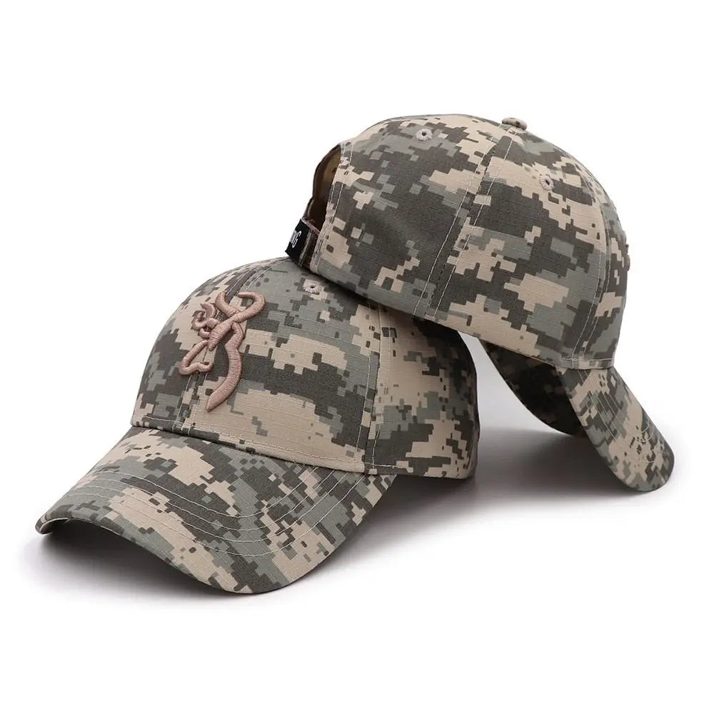 New Camo Baseball Fishing Caps-The Fishing Gear Shop