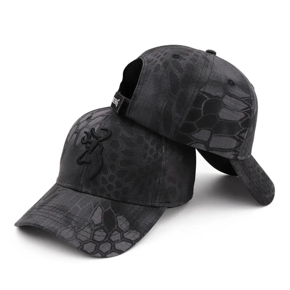 New Camo Baseball Fishing Caps-The Fishing Gear Shop