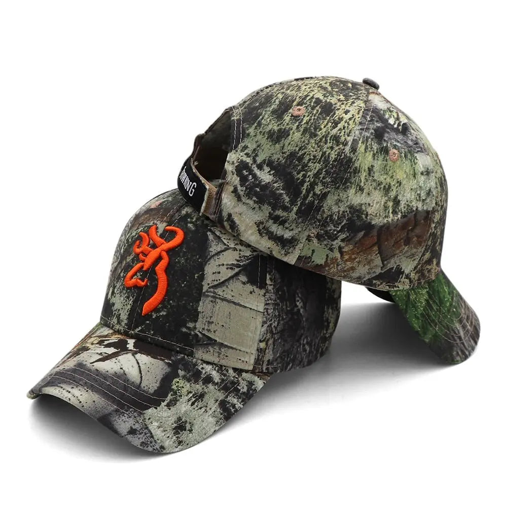 New Camo Baseball Fishing Caps-The Fishing Gear Shop