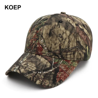 New Camo Baseball Fishing Caps-The Fishing Gear Shop