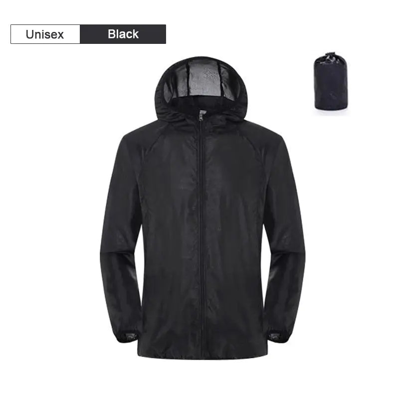 Rain Jacket With Pocket-The Fishing Gear Shop