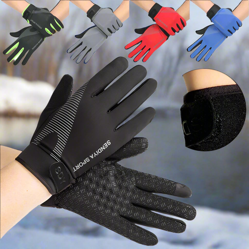 Unisex Waterproof Ice Fishing Gloves for Cold Weather