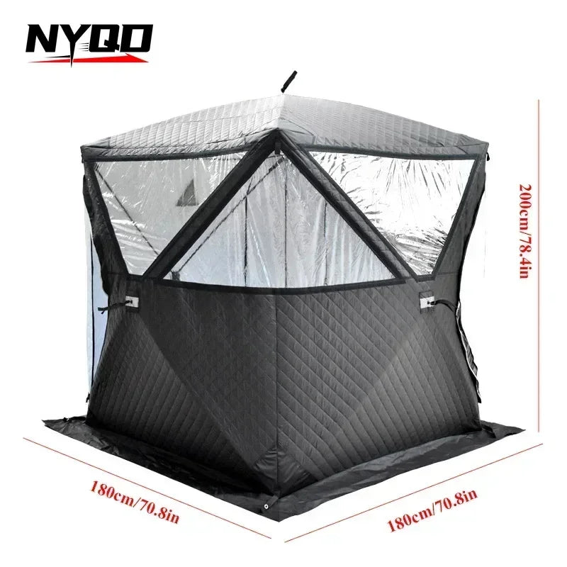 Portable 3-4 Person 4 Season Outdoor Sauna Tent