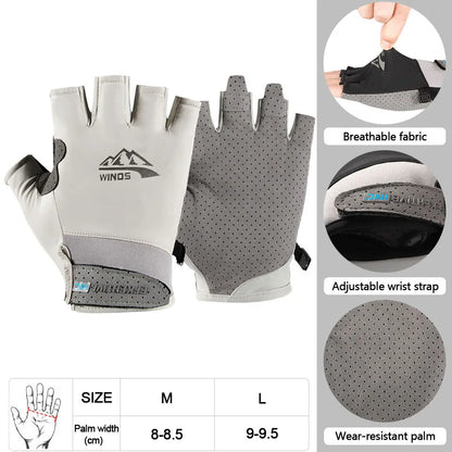 Unisex Ice Fishing Gloves - Warm & Waterproof