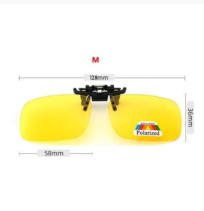 Polarized Clip-On Flip Sunglasses for Fishing