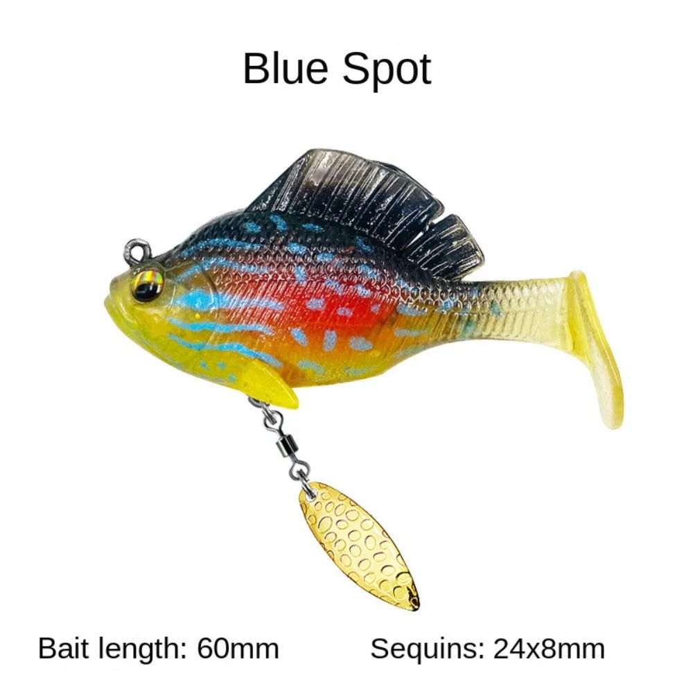 Dark Sleeper Fishing Lures for Perch and Bass