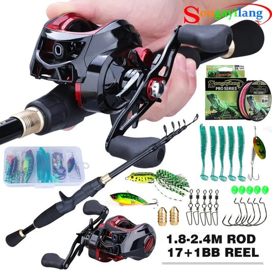 Baitcasting Fishing Rod, lure Combo-The Fishing Gear Shop