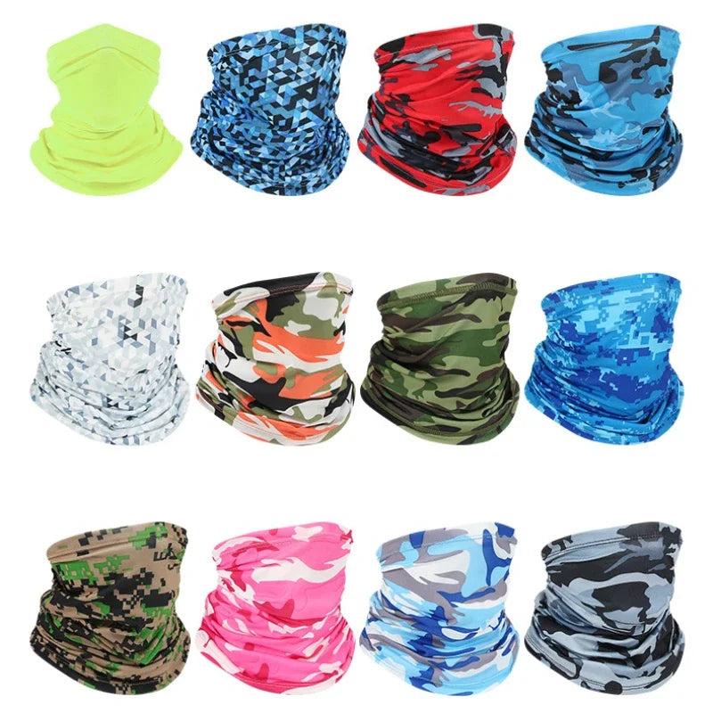 UV Protection Ice Silk Scarf - Quick-Drying Neck Tube