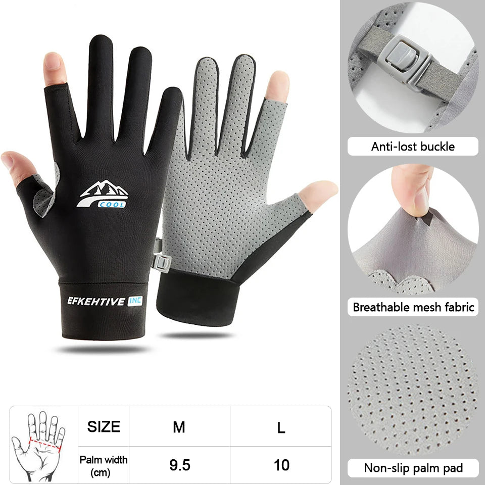 Unisex Ice Fishing Gloves - Warm & Waterproof