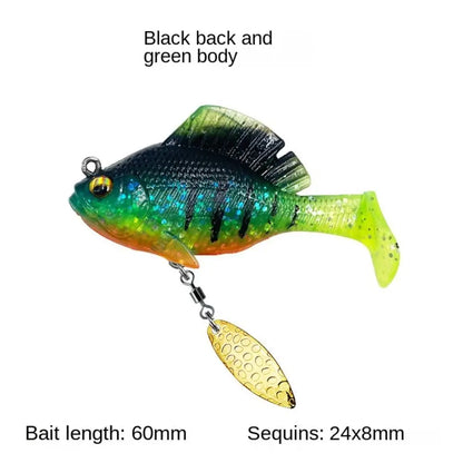 Dark Sleeper Fishing Lures for Perch and Bass