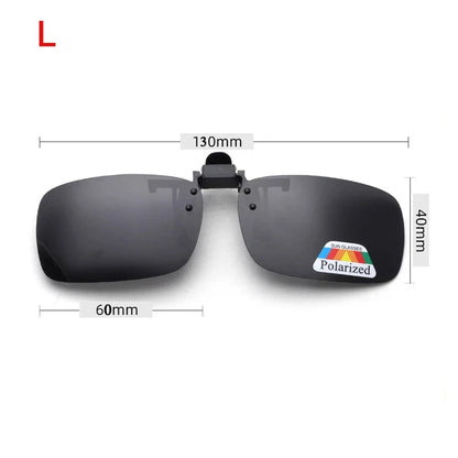 Polarized Clip-On Flip Sunglasses for Fishing